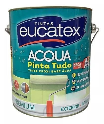 EPOXI BASE D AGUA BRANCO SEMI-BRILHO EUCATEX - 3,6L