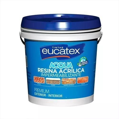 RESINA BRILHANTE BASE D AGUA EUCATEX - 3,6L