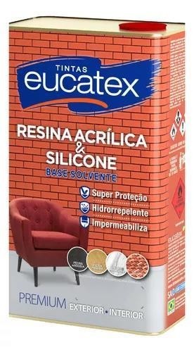 RESINA BRILHANTE A BASE DE SOLVENTE EUCATEX - 5L