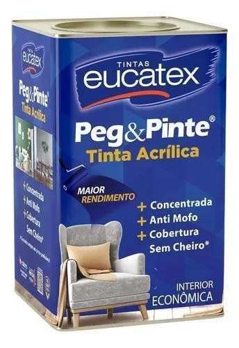 ACRILICO FOSCO AREIA PIPA PEG & PINTE EUCATEX - 18L