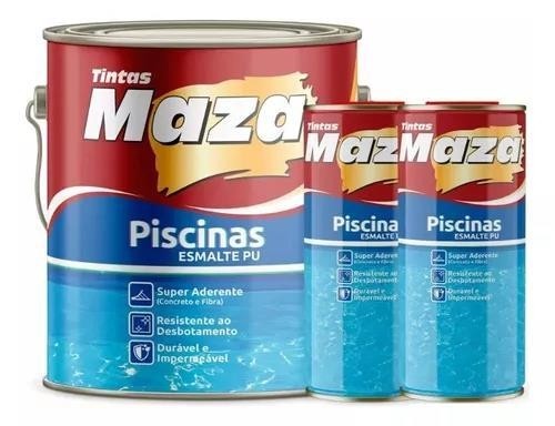 KIT DE PISCINA BRANCO PU MAZA - 4,5L