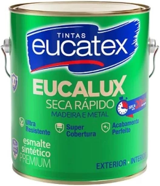 ESMALTE ACETINADO BRANCO EUCATEX - 3,6L