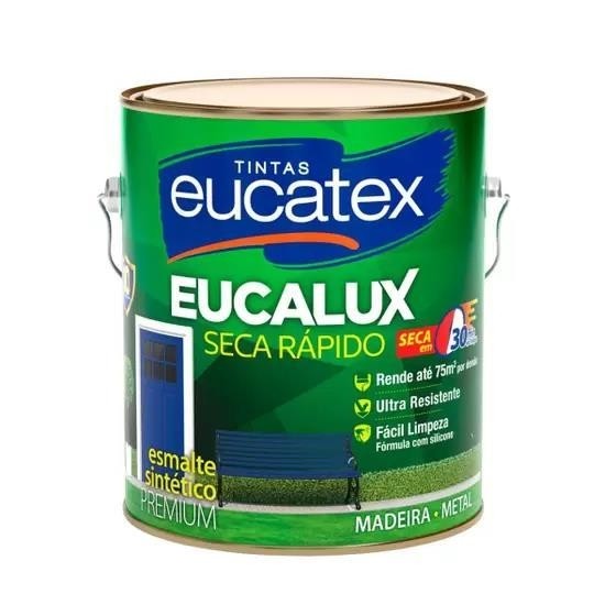 ESMALTE FOSCO BRANCO EUCATEX - 3,6L