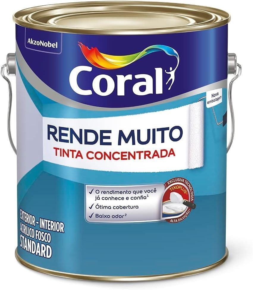 ACRILICO FOSCO AMARELO FREVO RENDE MUITO - 3,2L