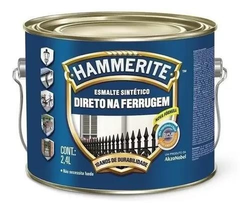 HAMMERITE BRILHANTE BRANCO CORAL - 2,4L