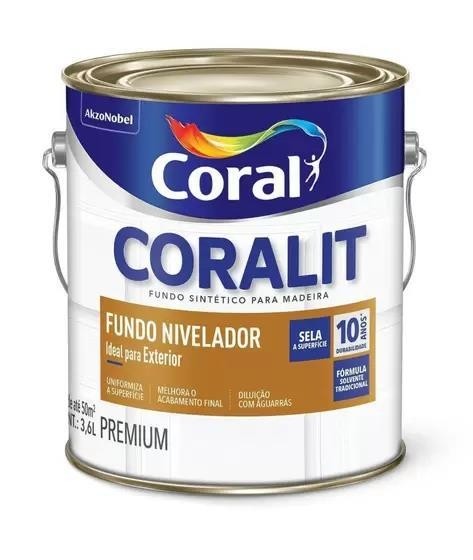 FUNDO NIVELADOR BRANCO CORAL - 3,6L