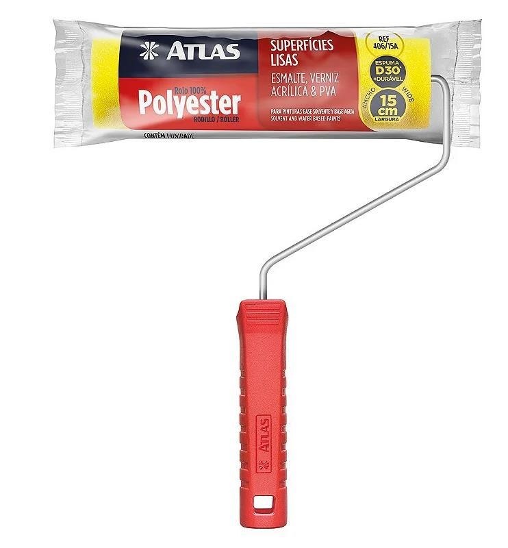 ROLO DE ESPUMA AMARELO 15CM ATLAS - PC