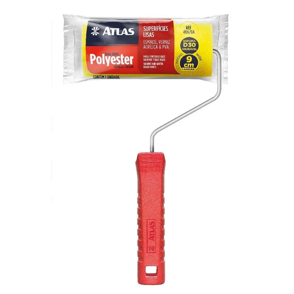ROLO DE ESPUMA AMARELO 09CM ATLAS - PC