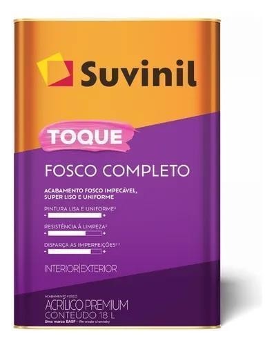 ACRILICO TOQUE FOSCO COMPLETO BRANCO SUVINIL - 18L