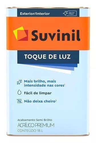 ACRILICO TOQUE BRILHO BRANCO SUVINIL - 18L