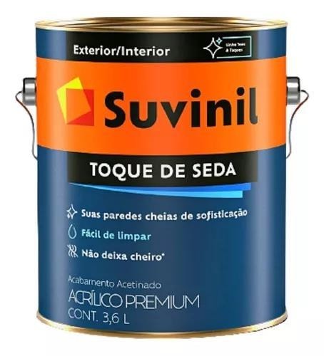 ACRILICO TOQUE SEDA BRANCO SUVINIL - 3,6L