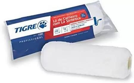 ROLO DE LÃ 1380 23CM SEM CABO TIGRE - PC