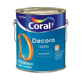 ACRILICO ACABAMENTO DE SEDA BRANCO CORAL - 3,6L