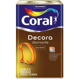 ACRILICO SEMI-BRILHO BRANCO CORAL DECORA DIAMANTE - 18L