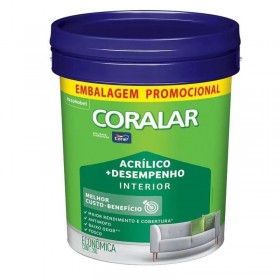 ACRILICO FOSCO BRANCO CORALAR - 20L