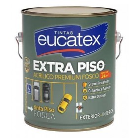 ACRILICO PISO AZUL EXTRA EUCATEX - 3,6L