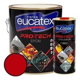 EPOXY VERMELHO SEGURANÇA KIT EUCATEX - 3,6L