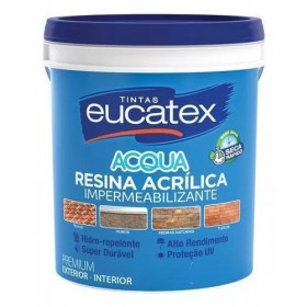 RESINA BRILHANTE BASE D AGUA EUCATEX - 18L