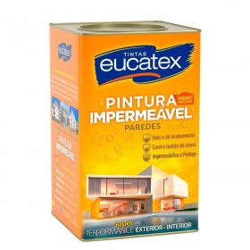 PINTURA IMPERM.BRANCO 18L EUCATEX - LATA