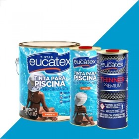 KIT DE PISCINA AZUL PU EUCATEX - 4,5L