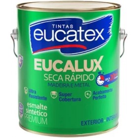 ESMALTE ACETINADO BRANCO EUCATEX - 3,6L