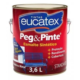 ESMALTE BRILHANTE VERDE FOLHA EUCATEX - 3,6L