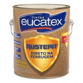 RUSTERIT DIRETO FERRUGEM PRETO EUCATEX - 3L
