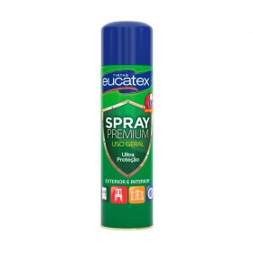 SPRAY USO GERAL AZUL CLARO (MEDIO) BRILHANTE EUCATEX - 400ML