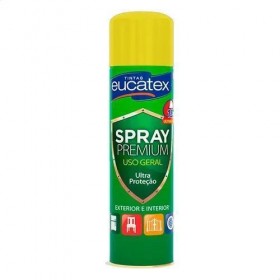 SPRAY USO GERAL AMARELO BRILHANTE EUCATEX - 400ML