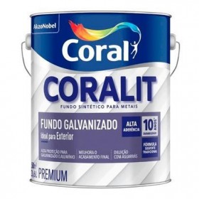 FUNDO GALVANIZADO BRANCO CORAL - 3,6L