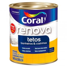 ACRILICO CHEGA DE MOFO BRANCO CORAL - 0,9L