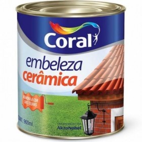 EMBELEZA CERAMICA - ESMALTE CORAL - 900ML
