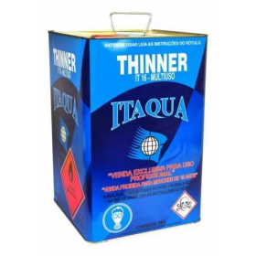 THINNER 16 LIMPEZA 18L ITAQUA - LATA