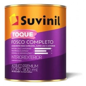 ACRILICO TOQUE FOSCO COMPLETO BRANCO SUVINIL - 900ML