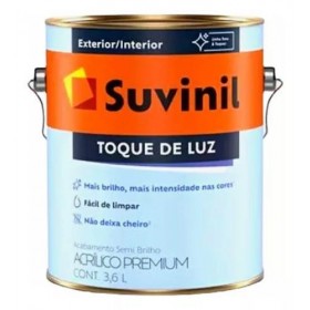 ACRILICO TOQUE BRILHO BRANCO SUVINIL - 3,6L
