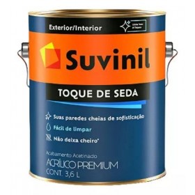 ACRILICO TOQUE SEDA BRANCO SUVINIL - 3,6L