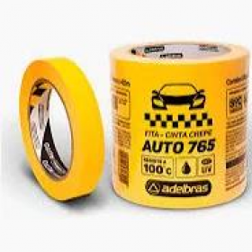 FITA CREPE 18X40 AMARELA ADELBRAS - RL