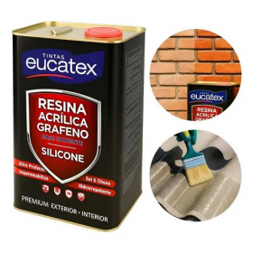 RESINA BRILHANTE A BASE DE SOLVENTE EUCATEX - 5L